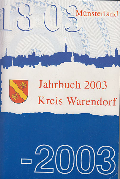 Jahrbuch des Kreises Warendorf 2003